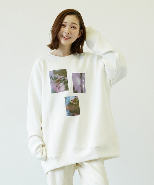 Pledge(プレッジ)の「【pledge】ダンボールポンチPT入りクルー/Nトレーナー(BL)(スウェット・メンズ・ブラック/パープル/ブルー・MEDIUM/LARGE)」の13枚目の写真