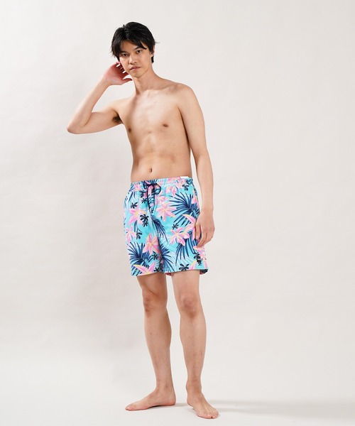 Hurley （ハーレー）の「Hurley/ハーレー 総柄 水陸両用 ボードショーツ/水着 MBS0011030（水着・メンズ・ベージュ/ミント/黄緑系/レッド系その他/ブルー系その他/オレンジ系その他/ブルー/ネイビー/イエロー/グレー・L/S/M/XL）」の16枚目の写真