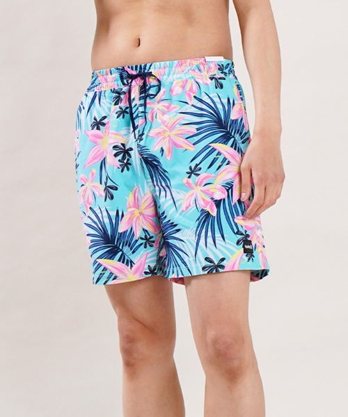 Hurley （ハーレー）の「Hurley/ハーレー 総柄 水陸両用 ボードショーツ/水着 MBS0011030（水着・メンズ・ベージュ/ミント/黄緑系/レッド系その他/ブルー系その他/オレンジ系その他/ブルー/ネイビー/イエロー/グレー・L/S/M/XL）」の14枚目の写真