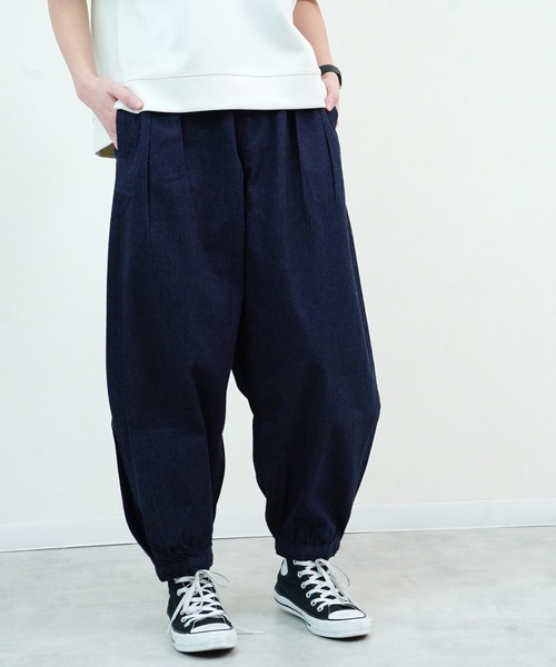 Fizz(フィズ)の「【Fizz/フィズ】 8oz アラビアンデニムパンツ(デニムパンツ・レディース・ブルー/ネイビー・M)」の4枚目の写真