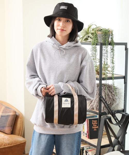 GERRY(ジェリー)の「【GERRY/ジェリー】ワンポイントロゴ 保冷 ドラムバッグ(エコバッグ/サブバッグ・レディース・ブラック/ネイビー・FREE)」の10枚目の写真