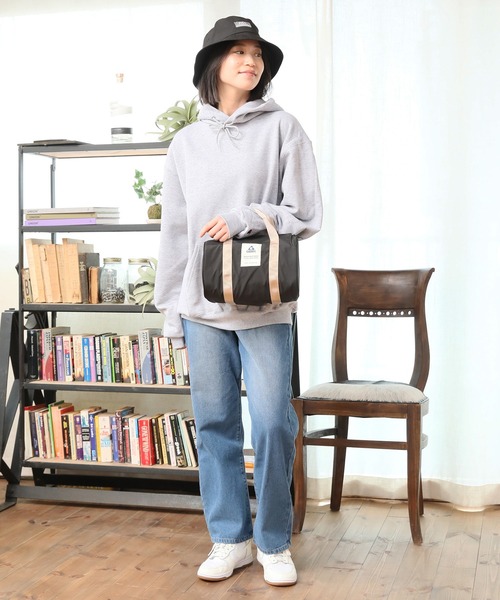 GERRY(ジェリー)の「【GERRY/ジェリー】ワンポイントロゴ 保冷 ドラムバッグ(エコバッグ/サブバッグ・レディース・ブラック/ネイビー・FREE)」の8枚目の写真