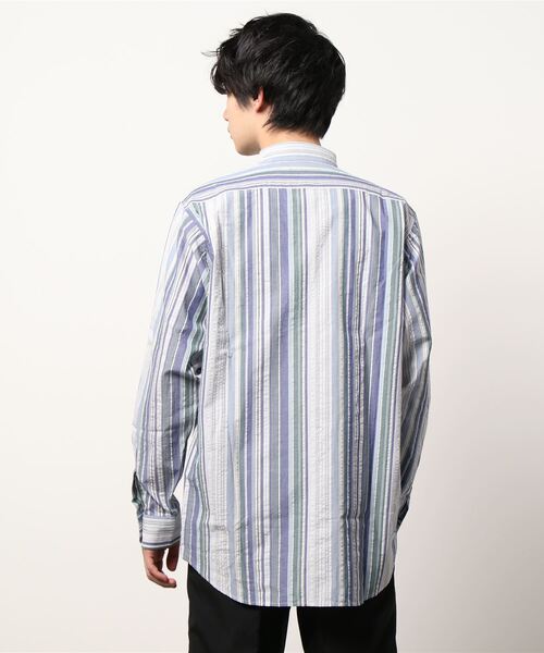 Battenwear（バテンウエア）の「【Battenwear/バテンウェア】ボタンダウンシャツ/BD SCOUT SHIRT（シャツ/ブラウス・メンズ・ストライプ・SMALL/MEDIUM/LARGE/XX-LARGE/X-LARGE）」の2枚目の写真