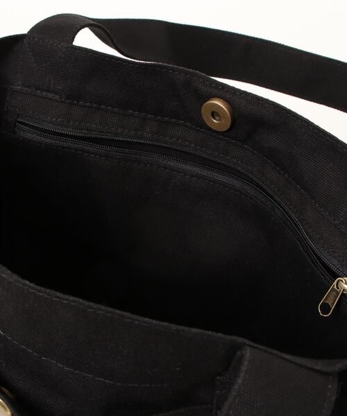 KANGOL(カンゴール)の「【 KANGOL / カンゴール 】 ガーデン トート バッグ(トートバッグ・レディース・ベージュ/オフホワイト/ブラック・FREE)」の7枚目の写真