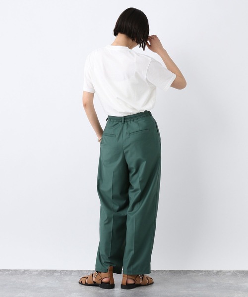 A part by(アパートバイ)の「【6/16 ヒルナンデス 紹介アイテム】カレッジプリント半袖Tシャツ 278143(Tシャツ/カットソー・レディース・チャコールグレー/オフホワイト/グリーン・FREE)」の17枚目の写真
