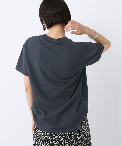 A part by(アパートバイ)の「【6/16 ヒルナンデス 紹介アイテム】カレッジプリント半袖Tシャツ 278143(Tシャツ/カットソー・レディース・チャコールグレー/オフホワイト/グリーン・FREE)」の14枚目の写真