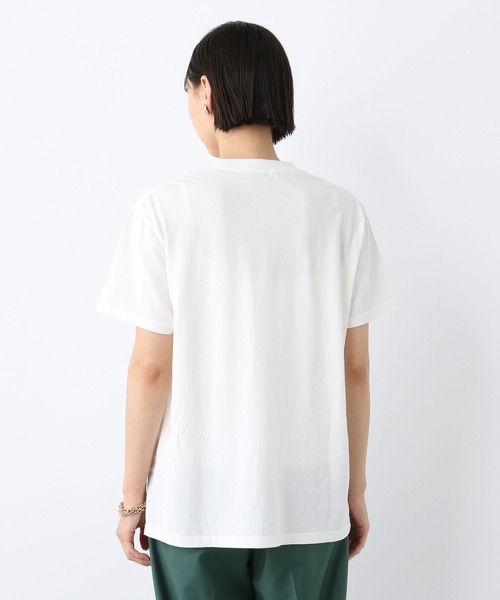 A part by(アパートバイ)の「【6/16 ヒルナンデス 紹介アイテム】カレッジプリント半袖Tシャツ 278143(Tシャツ/カットソー・レディース・チャコールグレー/オフホワイト/グリーン・FREE)」の15枚目の写真