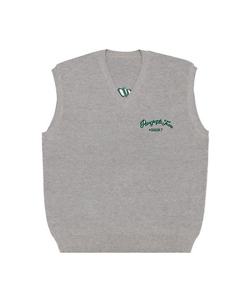 Paragraph（パラグラフ）の「【Wo】【it】【Paragraph】Arch Lettering Knit vest（ベスト・レディース・ネイビー/ブルー・FREE）」の6枚目の写真