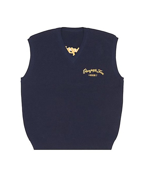 Paragraph（パラグラフ）の「【Wo】【it】【Paragraph】Arch Lettering Knit vest（ベスト・レディース・ネイビー/ブルー・FREE）」の10枚目の写真
