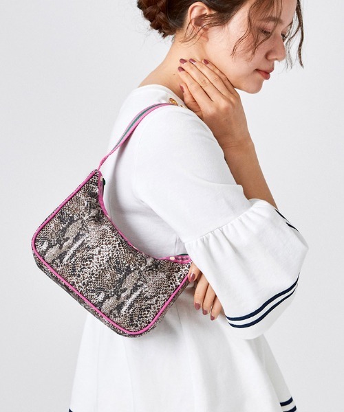 LeSportsac（レスポートサック）の「PETITE HOBO クラシックパイソン 