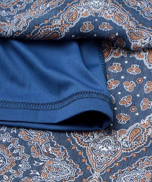 チチカカ(チチカカ)の「リメイクデニムプリントギャザーパンツ(デニムパンツ・レディース・ブラック/ブルー/ボルドー・FREE)」の21枚目の写真