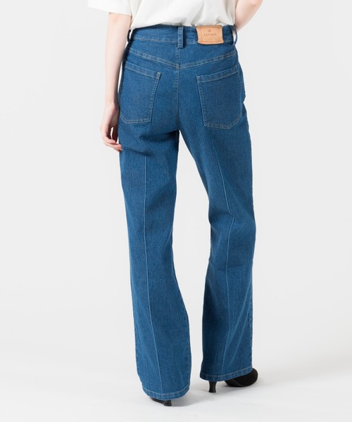 LAYMEE（レイミー）の「Etony denim pants / エトニーデニムパンツ（デニムパンツ・レディース・ブルー/ライトブルー・S/M）」の14枚目の写真