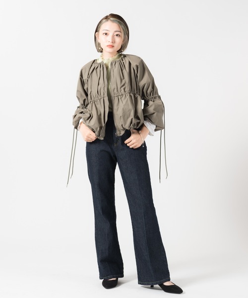 LAYMEE（レイミー）の「Etony denim pants / エトニーデニムパンツ（デニムパンツ・レディース・ブルー/ライトブルー・S/M）」の17枚目の写真