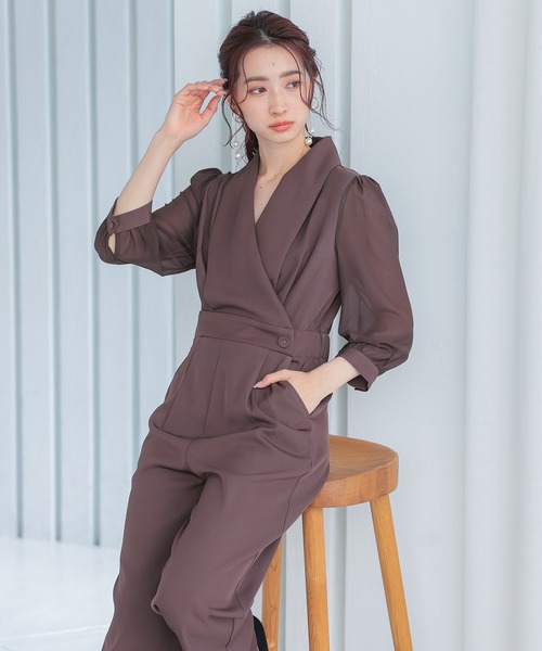 DRESS PLUS（ドレスプラス）の「ジャンプスーツ パンツドレス