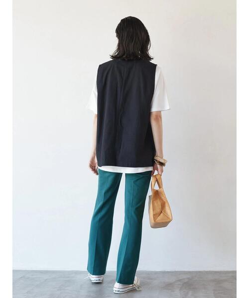 AMERICAN HOLIC（アメリカンホリック）の「ジレベスト2（ベスト・レディース・ブラック/ブラウン・L/M）」の16枚目の写真