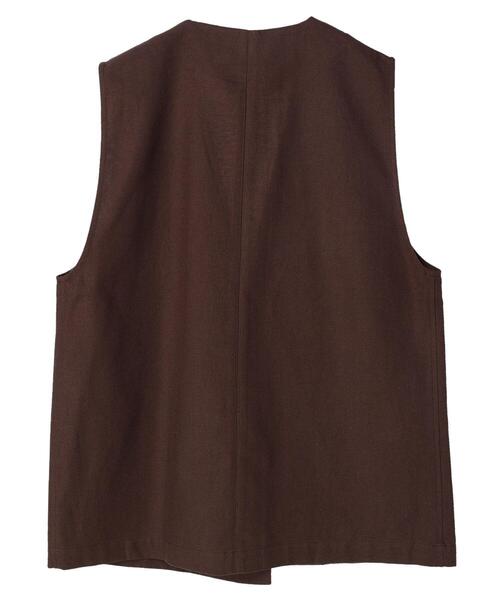 AMERICAN HOLIC（アメリカンホリック）の「ジレベスト2（ベスト・レディース・ブラック/ブラウン・L/M）」の14枚目の写真