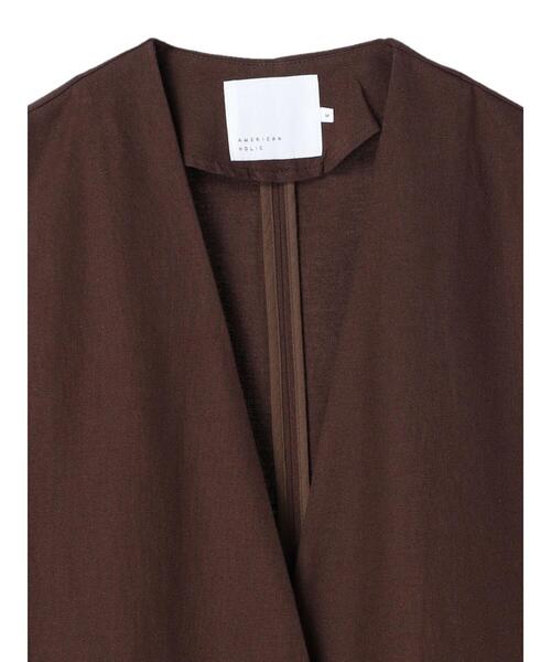 AMERICAN HOLIC（アメリカンホリック）の「ジレベスト2（ベスト・レディース・ブラック/ブラウン・L/M）」の13枚目の写真