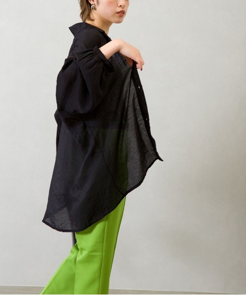 SpRay（スプレイ）の「シアーシャツ（シャツ/ブラウス）」 - WEAR