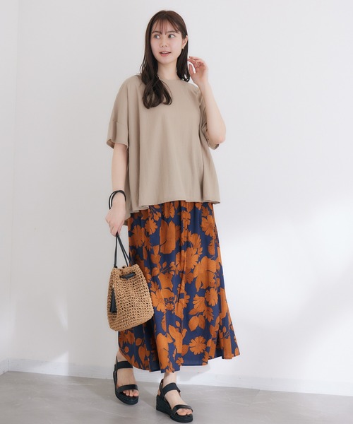 KATHARINE ROSS（キャサリンロス）の「【KATHARINE ROSS】ペーパー巾着ショルダーバッグ WEB限定（かごバッグ・レディース・ベージュ/ブラウン/ミント/ライトブラウン/ダークブラウン/ブルー/ピンク/ホワイト・MEDIUM）」の11枚目の写真