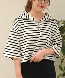 sango | ハーフジッププルオーバー(Tシャツ/カットソー)