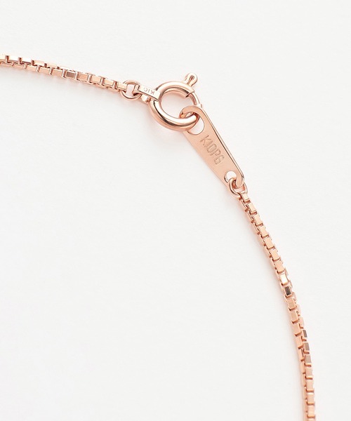 K10 ピンクゴールド ダイヤモンド ブレスレット（0.011ct） ESTELLE 