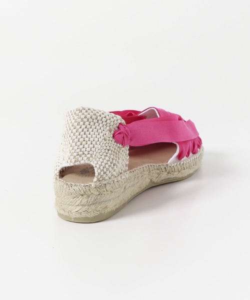 La Manual Alpargatera(マヌアル・アルパルガテラ)の「LA MANUAL ALPARGATERA RACE SLIPON(サンダル・レディース・ホワイト系その他/ピンク/オレンジ・39/38/37)」の7枚目の写真