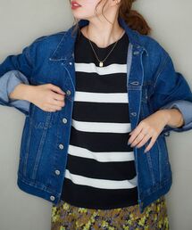 デニムオーバーブルゾン