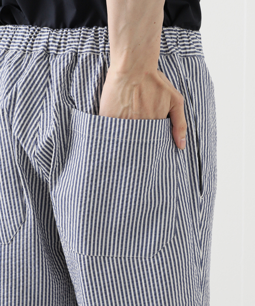 EDIFICE（エディフィス）の「シアサッカーストライプ ショーツ（その他パンツ・メンズ・ネイビー/ダークブルー/ベージュ・SMALL/MEDIUM/LARGE）」の10枚目の写真