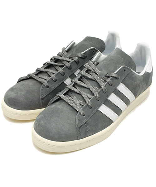 adidas（アディダス）の「メンズ アディダス オリジナルス ニゴー キャンパス CP 80s NIGO M19208 M19209（スニーカー・メンズ・グレー/グリーン・28cm/26cm/27cm/29cm/28.5cm/26.5cm/27.5cm）」の2枚目の写真