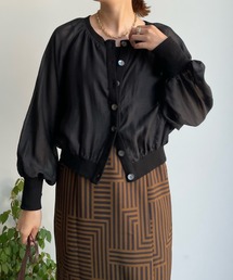 DouDou | 【WEB限定】ショートシャツブルゾン(ブルゾン)