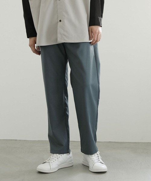 LAKOLE（ラコレ）の「スムースTRスリムパンツ / 349175（スラックス・メンズ・ブラック/ベージュ/ブラウン/グレー/グレイッシュベージュ/ブルーグリーン・SMALL/MEDIUM/LARGE/X-LARGE）」の6枚目の写真