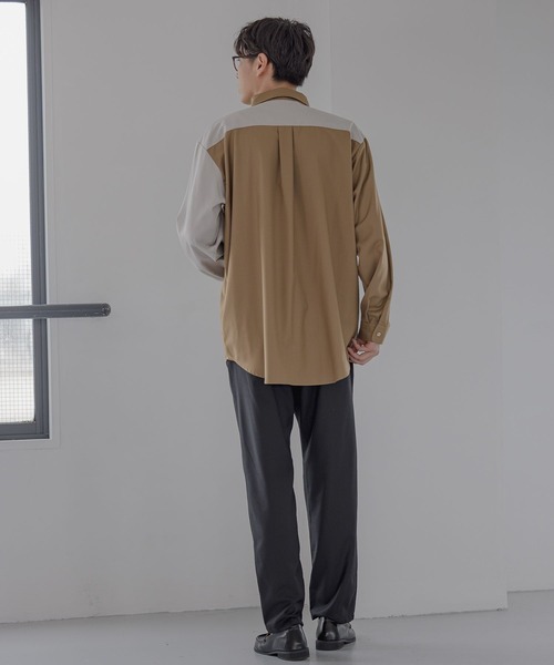 LAKOLE（ラコレ）の「スムースTRスリムパンツ / 349175（スラックス・メンズ・ブラック/ベージュ/ブラウン/グレー/グレイッシュベージュ/ブルーグリーン・SMALL/MEDIUM/LARGE/X-LARGE）」の10枚目の写真