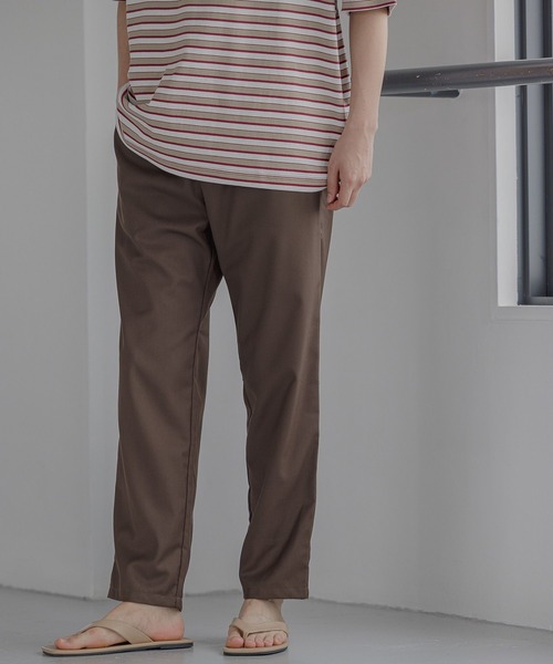 LAKOLE（ラコレ）の「スムースTRスリムパンツ / 349175（スラックス・メンズ・ブラック/ベージュ/ブラウン/グレー/グレイッシュベージュ/ブルーグリーン・SMALL/MEDIUM/LARGE/X-LARGE）」の11枚目の写真