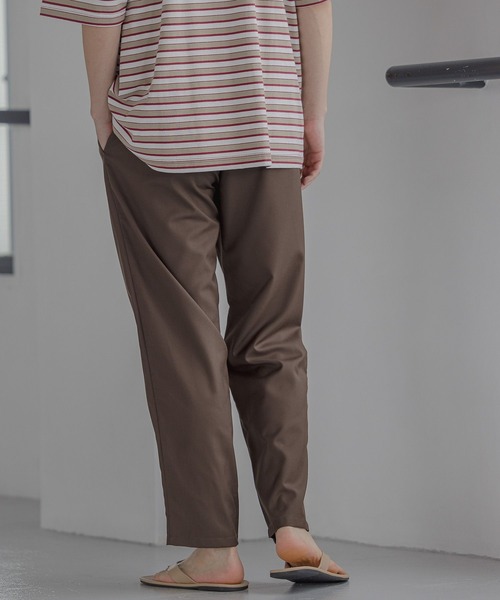 LAKOLE（ラコレ）の「スムースTRスリムパンツ / 349175（スラックス・メンズ・ブラック/ベージュ/ブラウン/グレー/グレイッシュベージュ/ブルーグリーン・SMALL/MEDIUM/LARGE/X-LARGE）」の12枚目の写真