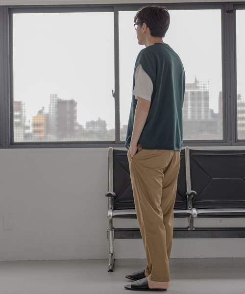 LAKOLE（ラコレ）の「スムースTRスリムパンツ / 349175（スラックス・メンズ・ブラック/ベージュ/ブラウン/グレー/グレイッシュベージュ/ブルーグリーン・SMALL/MEDIUM/LARGE/X-LARGE）」の22枚目の写真