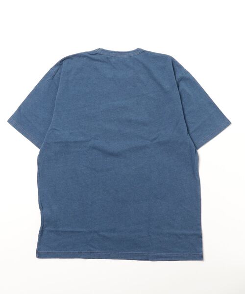 A BATHING APE(アベイシングエイプ)の「A BATHING APE INDIGO RELAXED FIT TEE M(Tシャツ/カットソー・メンズ・ブラック/インディゴブルー・SMALL/MEDIUM/LARGE/X-LARGE/XX-LARGE/XXX-LARGE)」の3枚目の写真