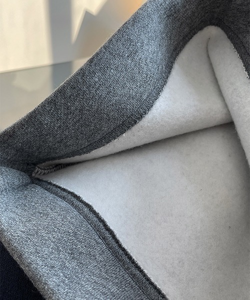 chuclla(チュクラ)の「スウェット ワイド ルーズパンツ chw22a038(スウェットパンツ・レディース・グレー/ネイビー・M/S)」の18枚目の写真