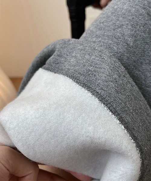 chuclla(チュクラ)の「スウェット ワイド ルーズパンツ chw22a038(スウェットパンツ・レディース・グレー/ネイビー・M/S)」の19枚目の写真