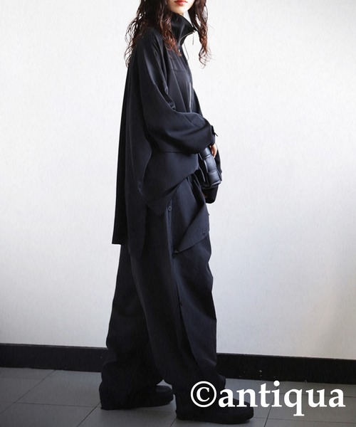 antiqua(アンティカ)の「ボタンデザインパンツ(その他パンツ・レディース・ブラック/カーキ・FREE)」の20枚目の写真