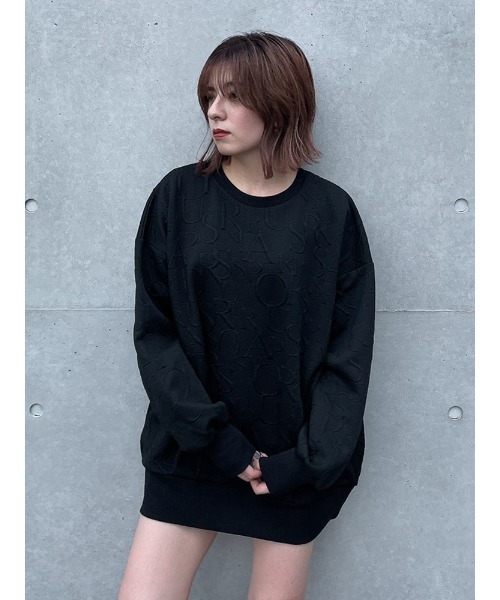 ENVYM(アンビー)の「ジャガードOP(つなぎ/オールインワン・レディース・ホワイト/ブラック・FREE)」の10枚目の写真