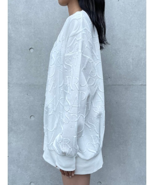 ENVYM(アンビー)の「ジャガードOP(つなぎ/オールインワン・レディース・ホワイト/ブラック・FREE)」の17枚目の写真