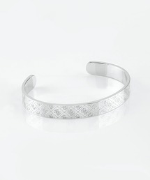 Guess | GOLDEN HOUR 8mm 4G Pattern Bangle (Silver)(バングル/リストバンド)