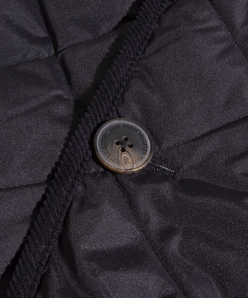 TAION（タイオン）の「【TAION/タイオン】GLOSTER別注 ダイヤキルティングジャケット フード取り外し可能（ブルゾン・メンズ・ネイビー/グレー/ブラック/ダークブラウン・XL/M/L）」の14枚目の写真