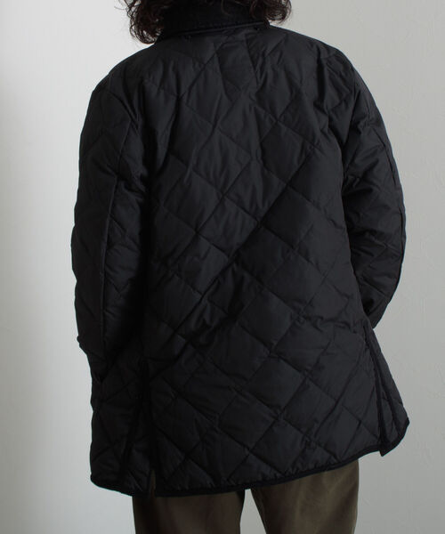 TAION（タイオン）の「【TAION/タイオン】GLOSTER別注 ダイヤキルティングジャケット フード取り外し可能（ブルゾン・メンズ・ネイビー/グレー/ブラック/ダークブラウン・XL/M/L）」の20枚目の写真