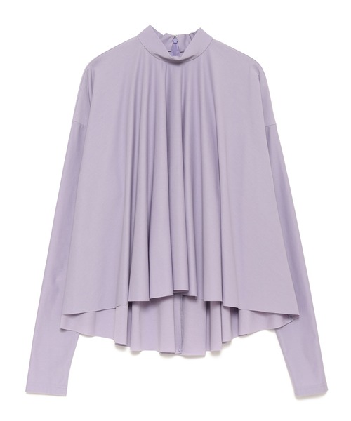 SEAGREEN(シーグリーン)の「Seagreen(シーグリーン) CUT OFF CUT SEW TOPS(シャツ/ブラウス・レディース・ブラック/パープル/グリーン/ブラウン・1/2)」の4枚目の写真