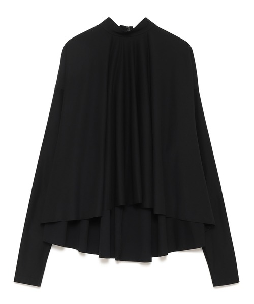 SEAGREEN(シーグリーン)の「Seagreen(シーグリーン) CUT OFF CUT SEW TOPS(シャツ/ブラウス・レディース・ブラック/パープル/グリーン/ブラウン・1/2)」の2枚目の写真