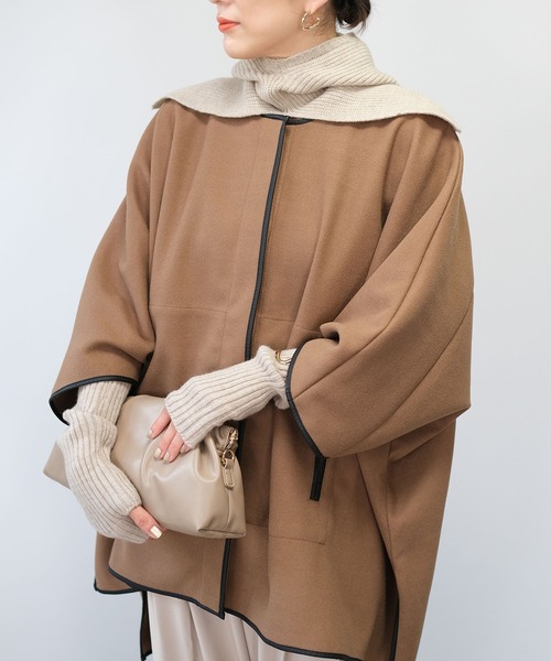 ＡＮＤＪ（アンドジェイ）の「【2022/AW】【ANDJMADE】バラクラバ＆アームウォーマー2点セット（ニットキャップ/ビーニー・レディース・ブラック/レッド/オフホワイト/モカ/ブラウン系その他・M）」の16枚目の写真