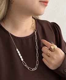 prose verse | パールチェーンネックレス(その他ヘアアクセサリー)