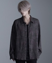 『SILVER BULLET SELECT AP/シルバーバレットセレクト』総柄長袖とろみシャツ