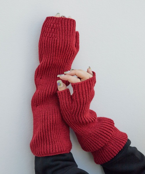 PAGEBOY（ページボーイ）の「PAGEBOYLIM/アームウォーマー（アームカバー・レディース・ブラック/パープル/レッド/チャコールグレー・FREE）」の8枚目の写真